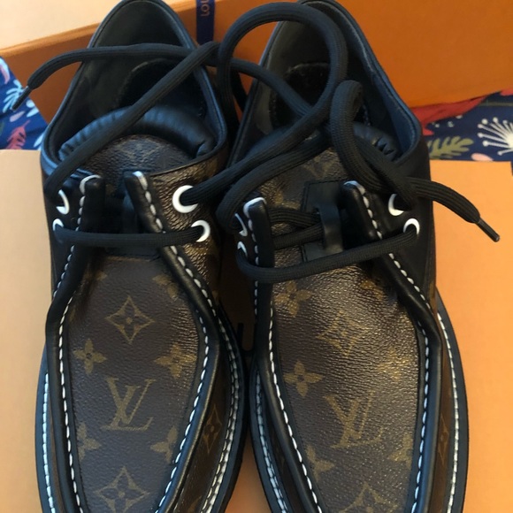 Louis Vuitton a monogram brogues - Picture 6 of 9